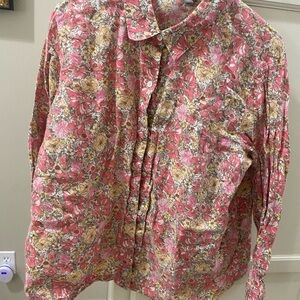 Women’s Floral button down